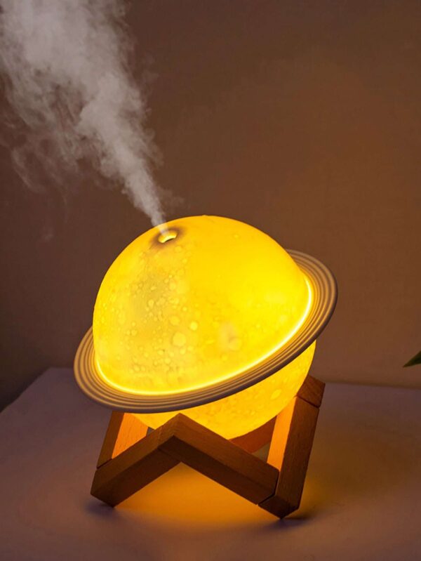 Humidificador de planeta con luz LED de 3 Colores QUIERODECO