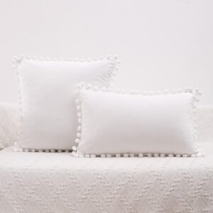 Funda de almohadon "Pom Pom Chic" QUIERODECO