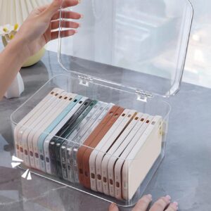 Caja de Almacenamiento Transparente Minimalista QUIERODECO