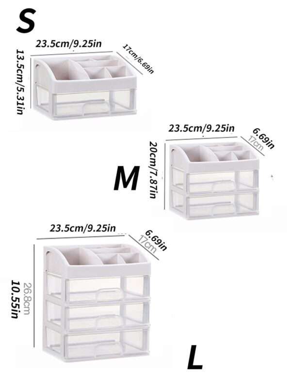 Caja de almacenamiento de escritorio QUIERODECO