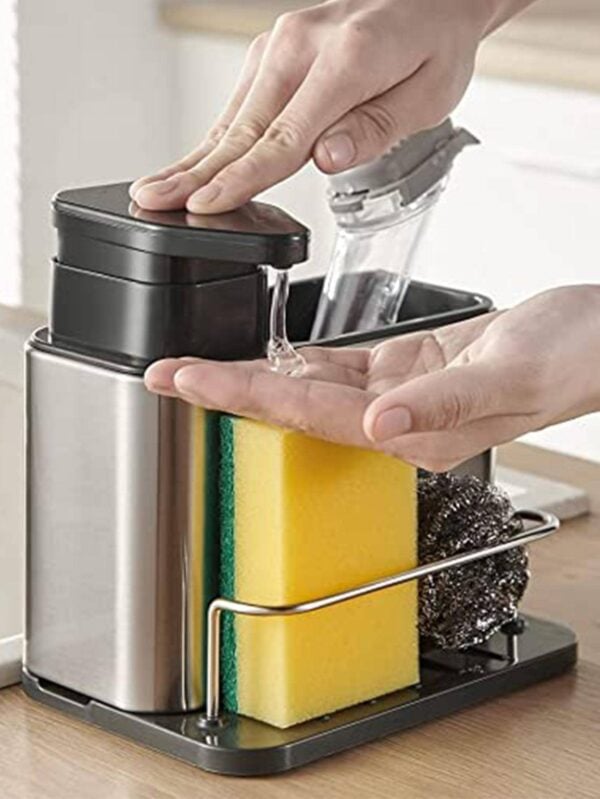 Estante de Almacenamiento de Acero Inoxidable para Encimera QUIERODECO