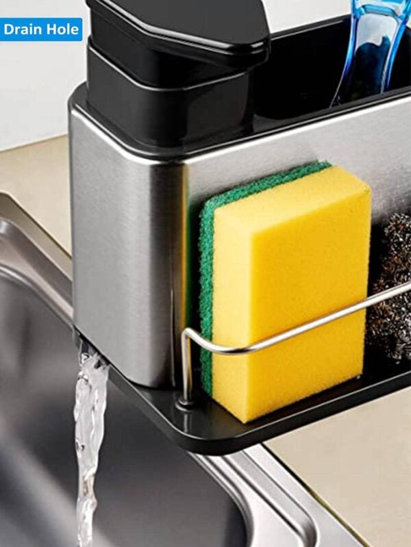 Estante de Almacenamiento de Acero Inoxidable para Encimera QUIERODECO