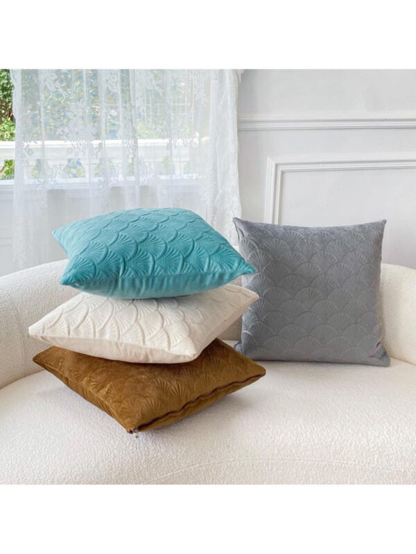 Funda de almohadon Beige con Diseño Texturizado QUIERODECO