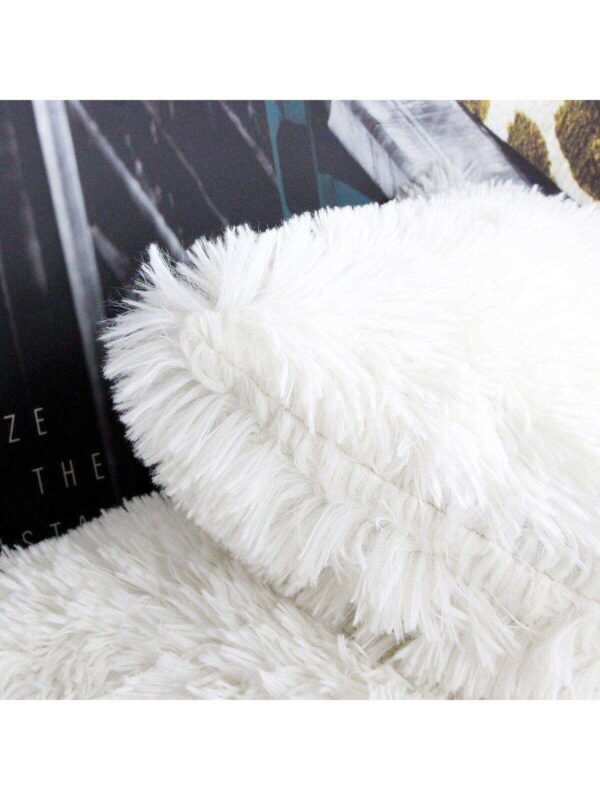 2 Fundas de almohadon de peluche QUIERODECO