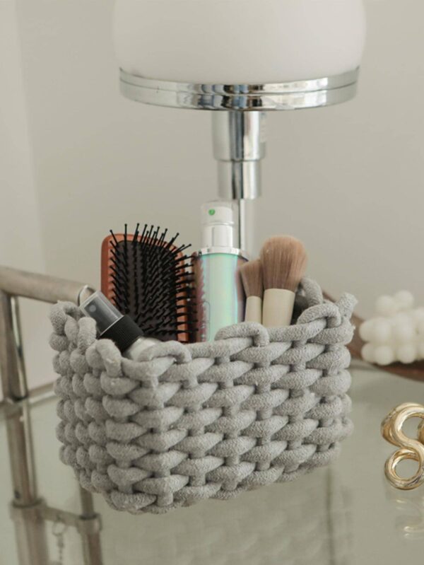Canasta Tejida para Maquillaje QUIERODECO