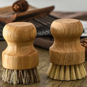 2 Cepillo de madera para ollas QUIERODECO