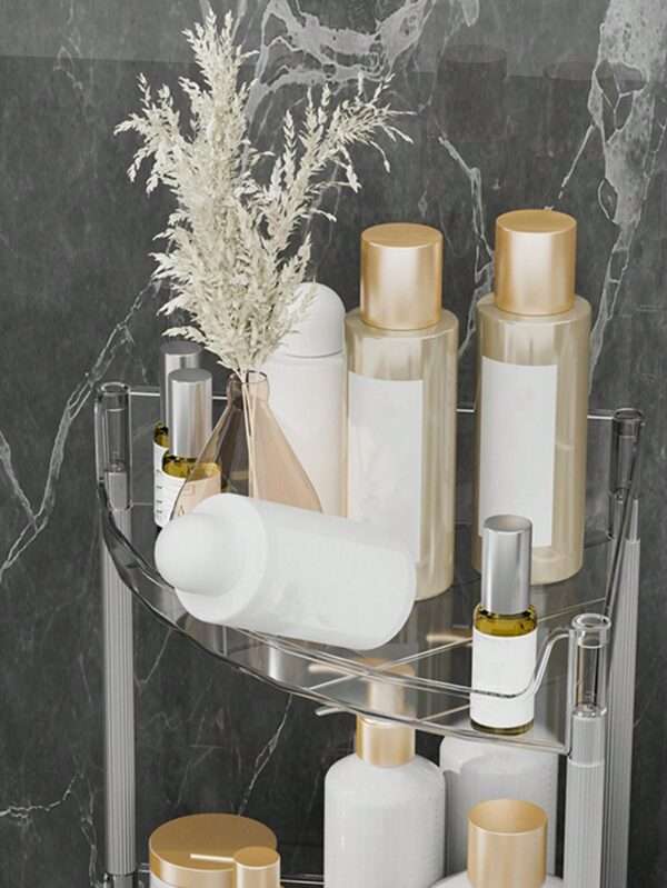 Estante de almacenamiento de baño transparente QUIERODECO