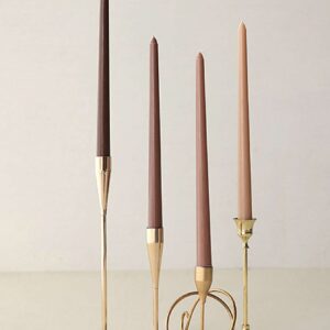 Set de 4 velas cónicas decorativas QUIERODECO