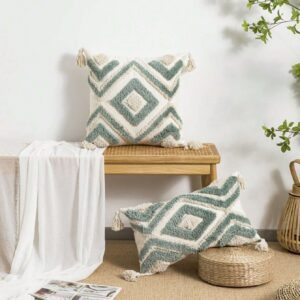 Funda De Almohada Decorativa Con Bordado QUIERODECO