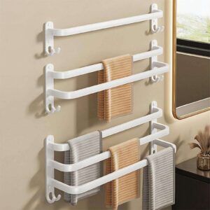 Colgador de toallas de aluminio montable QUIERODECO