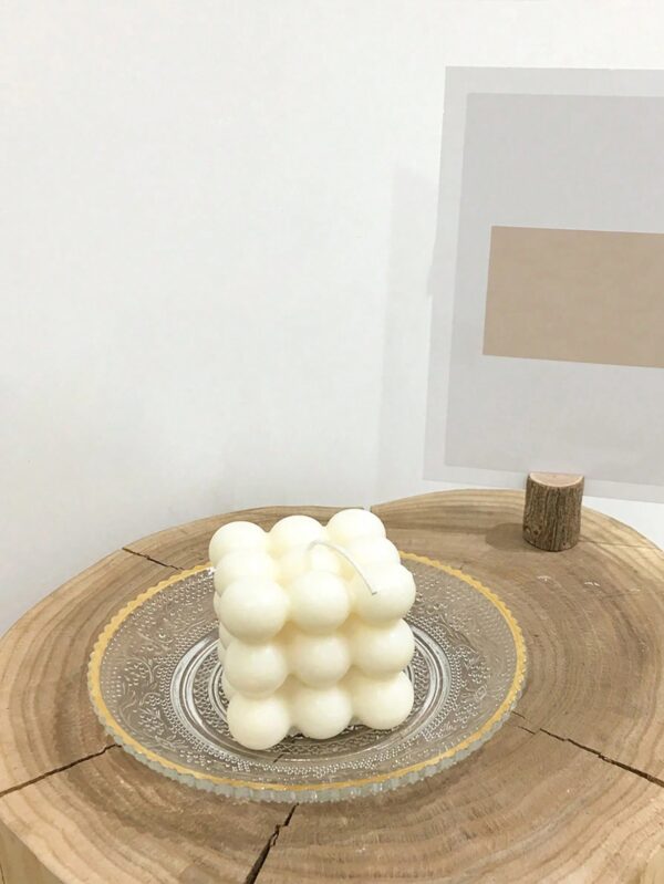 Vela aromática en forma de cubo mágico QUIERODECO