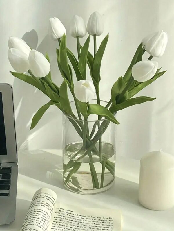 Flores Artificiales De Tulipán QUIERODECO