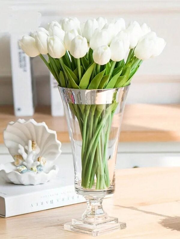 Flores Artificiales De Tulipán QUIERODECO