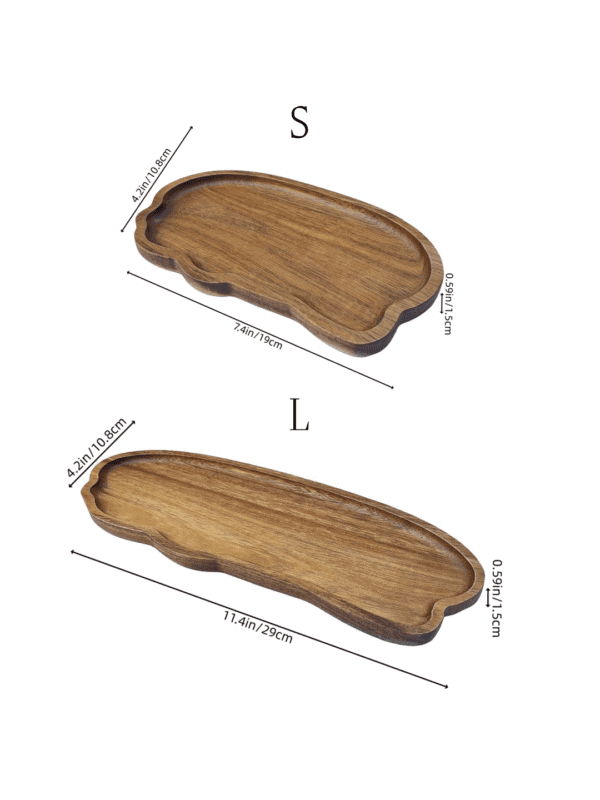 Bandeja de Madera de Acacia QUIERODECO