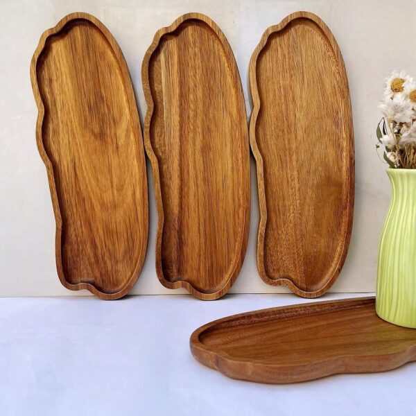 Bandeja de Madera de Acacia QUIERODECO