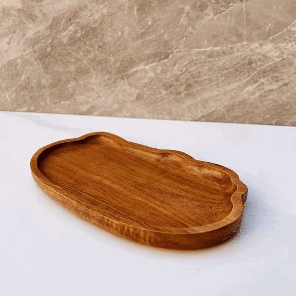 Bandeja de Madera de Acacia QUIERODECO