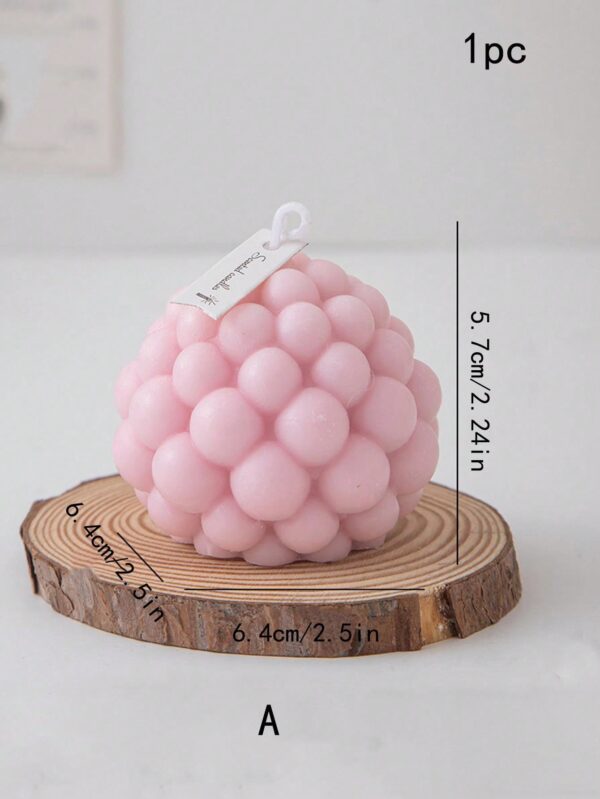 Vela de Aromaterapia Geométrica Rosa QUIERODECO