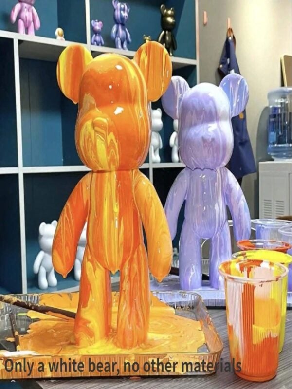 Oso decorativo para pintar QUIERODECO