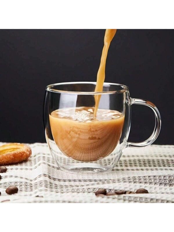 Taza de Doble de vidrio 250ml QUIERODECO
