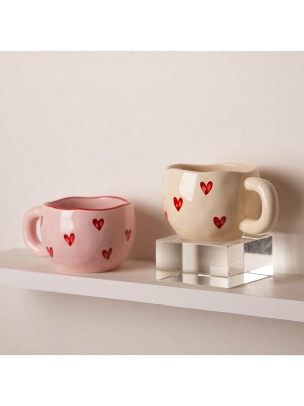 Taza de corazón 280ml QUIERODECO