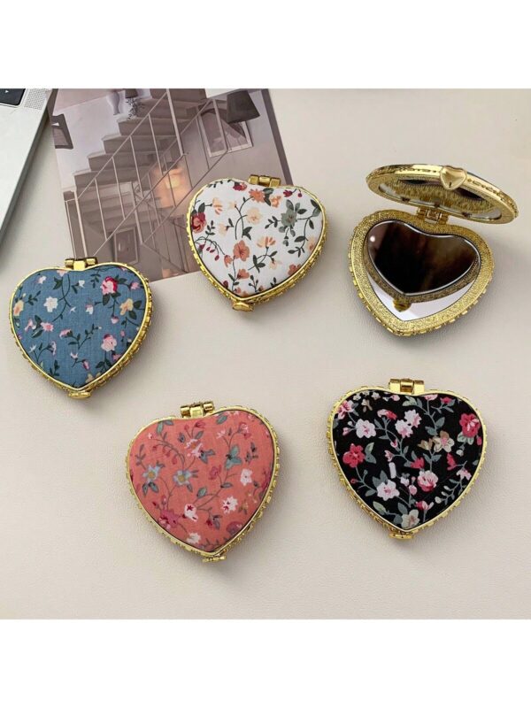 Espejo De Maquillaje Con Forma De Corazón QUIERODECO