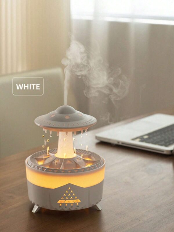 Humidificador con luz nocturna de nube de lluvia QUIERODECO
