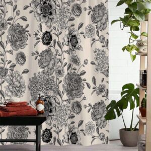 Cortina de ducha vintage blossom QUIERODECO