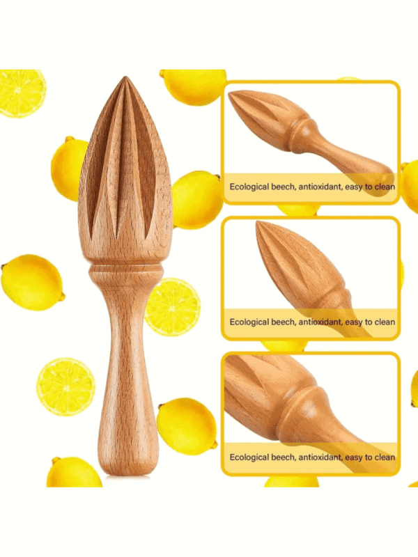Exprimidor de limón de Madera QUIERODECO
