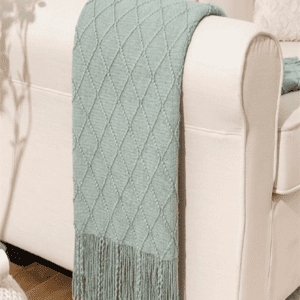 Manta de sofá estilo bohemio
