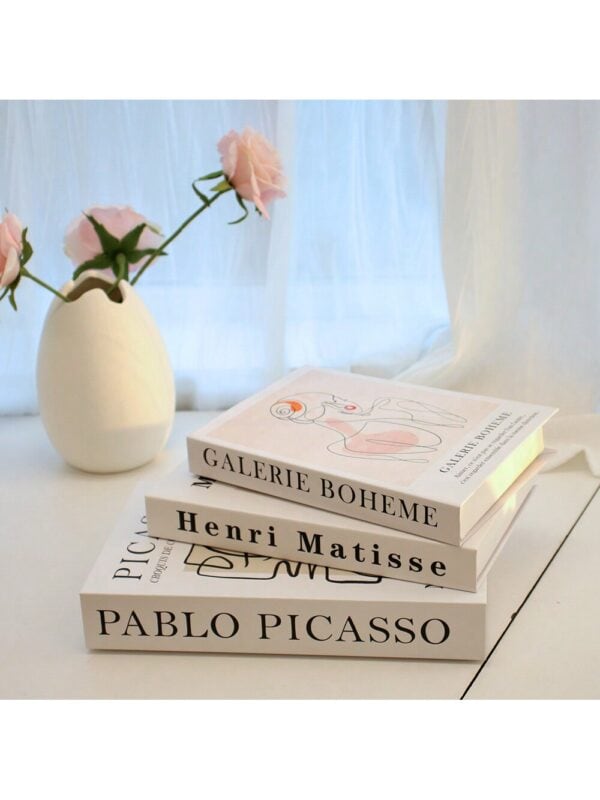 Conjunto de 3 Libros Falsos para Decoración QUIERODECO