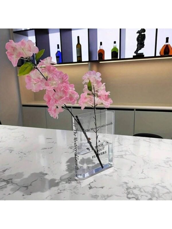Librero decorativo con florero QUIERODECO