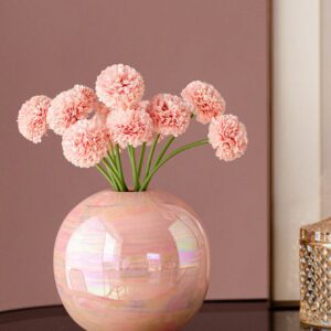 Jarron esfera irisdiscente de porcelana china QUIERODECO