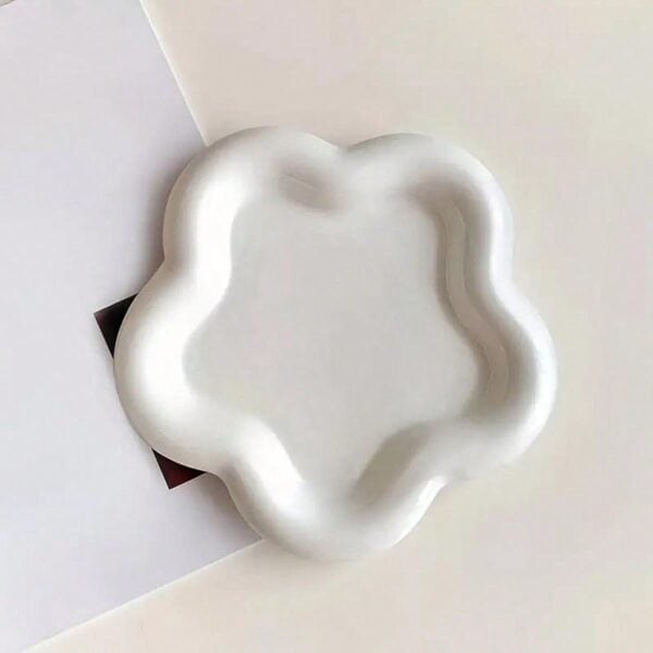 Bandeja para joyas en forma de flor QUIERODECO