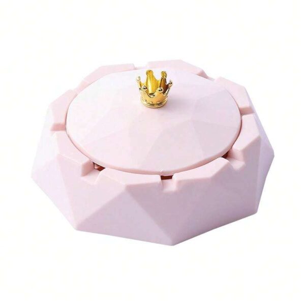 Cenicero con tapa rosa QUIERODECO