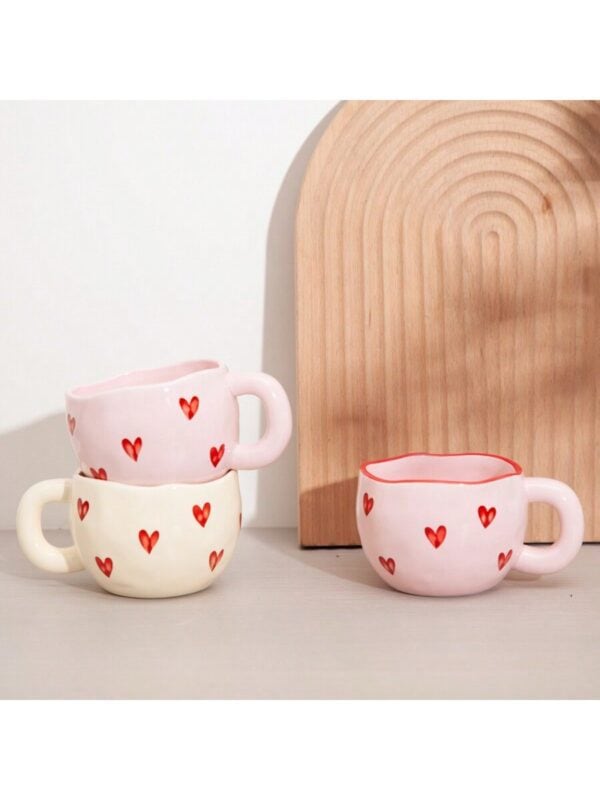 Taza de corazón 280ml QUIERODECO