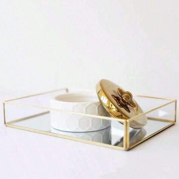 Caja de almacenamiento rectangular multifuncional QUIERODECO