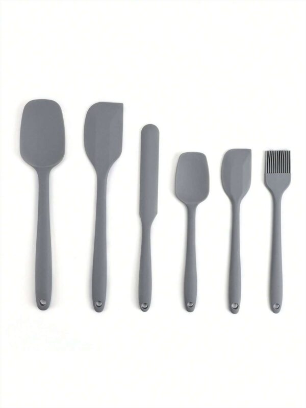 Set de 6 piezas de utensilios de cocina de silicona QUIERODECO