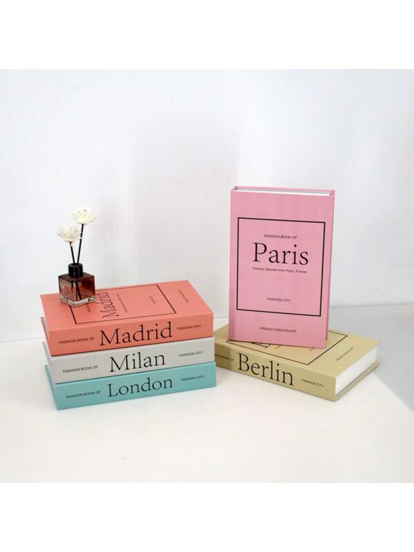 Decoración de libro falso plegable estilo nórdico QUIERODECO