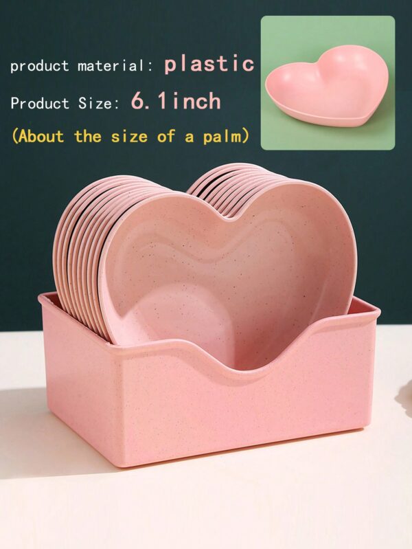 Plato con forma de corazón QUIERODECO