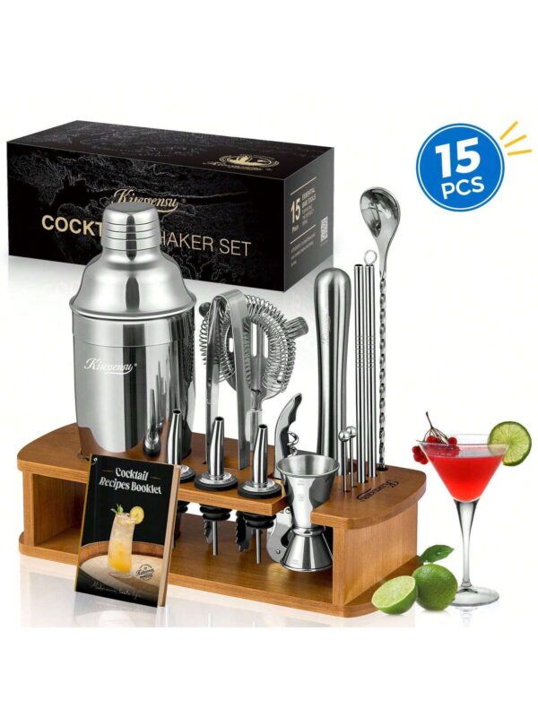 Set de Coctelera con Soporte QUIERODECO