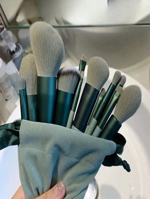 Set de brochas de maquillaje "Pro Glam" QUIERODECO