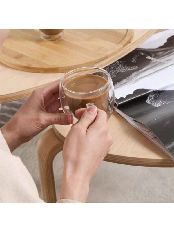 Taza de Doble de vidrio 250ml QUIERODECO