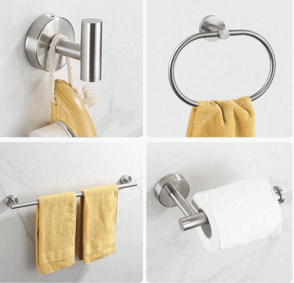 Pieza Gancho de baño de acero inoxidable - Image 3