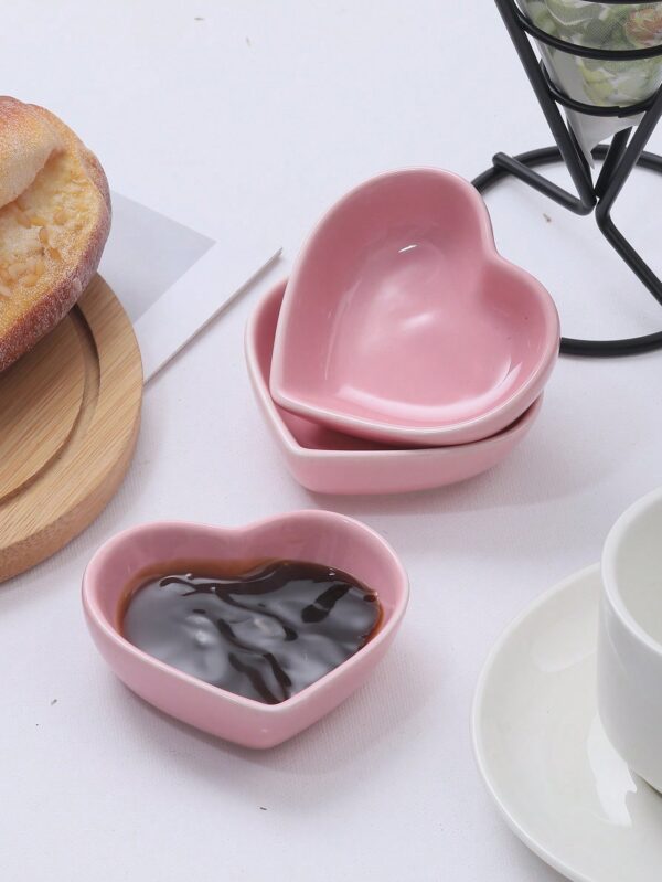 Plato de salsa de porcelana Heartfelt QUIERODECO