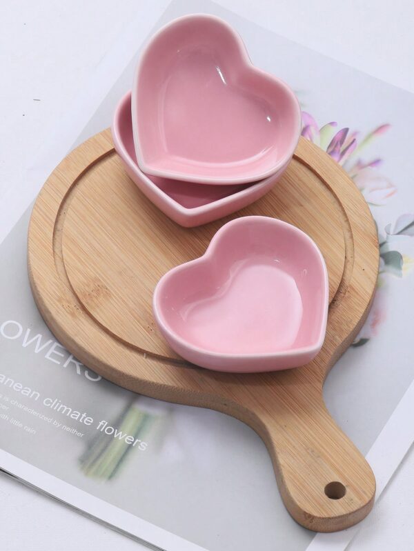Plato de salsa de porcelana Heartfelt QUIERODECO