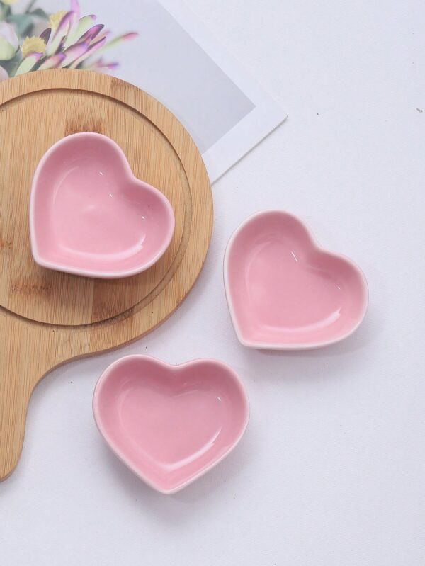 Plato de salsa de porcelana Heartfelt QUIERODECO