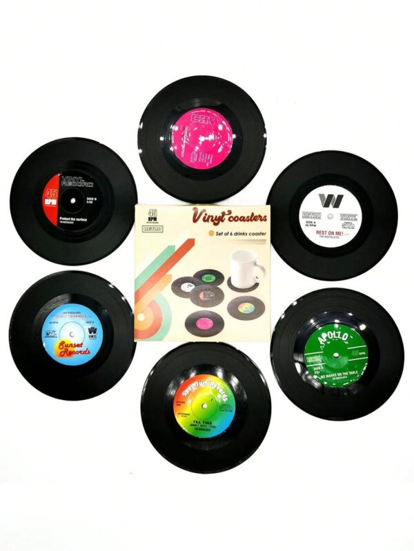 Posavasos Vintage Vinyl QUIERODECO