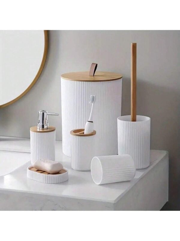 Se 6 piezas de accesorios de baño QUIERODECO
