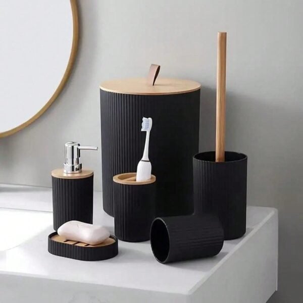 Se 6 piezas de accesorios de baño QUIERODECO