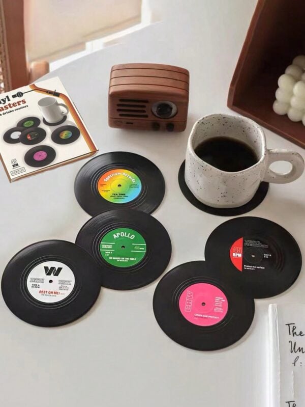 Posavasos Vintage Vinyl QUIERODECO